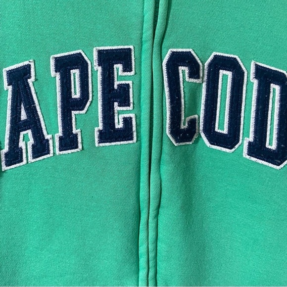 CAPE COD MA CUFFY'S Sweatshirt Women's Chatham Nantucket French Terry Aqua Blue - Picture 9 of 11
